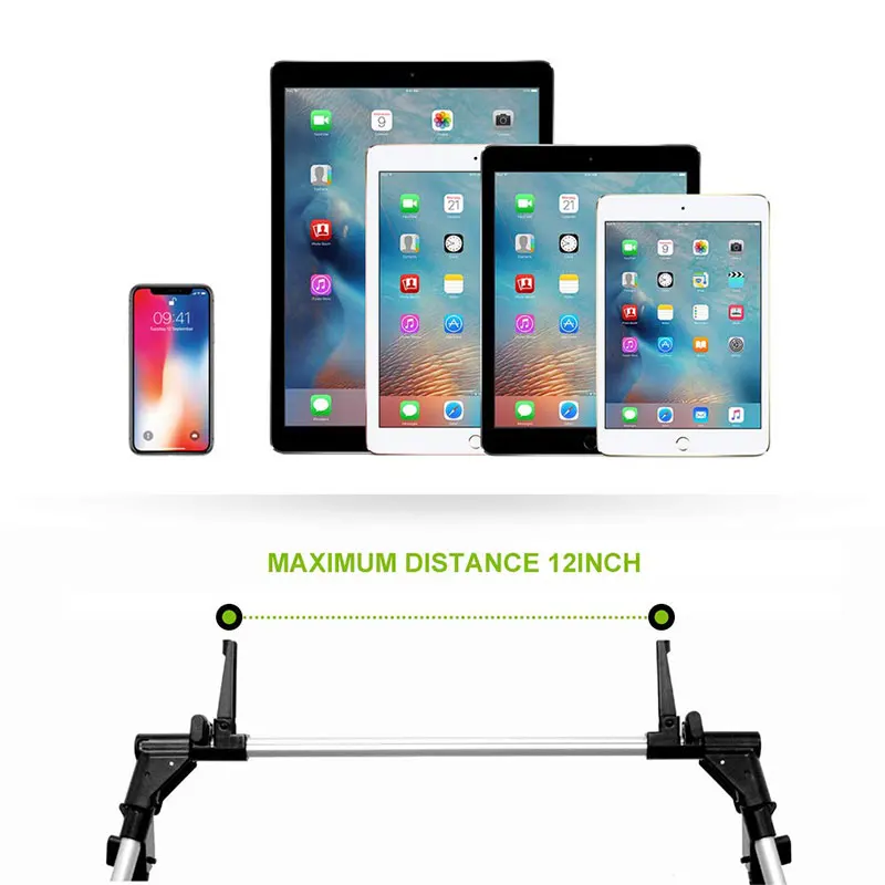 Adjustable Tablet Stand Tripod Holder For iPAD Pro 12.9 Samsung Aluminum Alloy Flexible Scalable Arm Floor Desk Ded Stand 10 Adjustable Tablet Stand Tripod Holder For iPAD Pro 12.9 Samsung Aluminum Alloy Flexible Scalable Arm Floor Desk Ded Stand 4