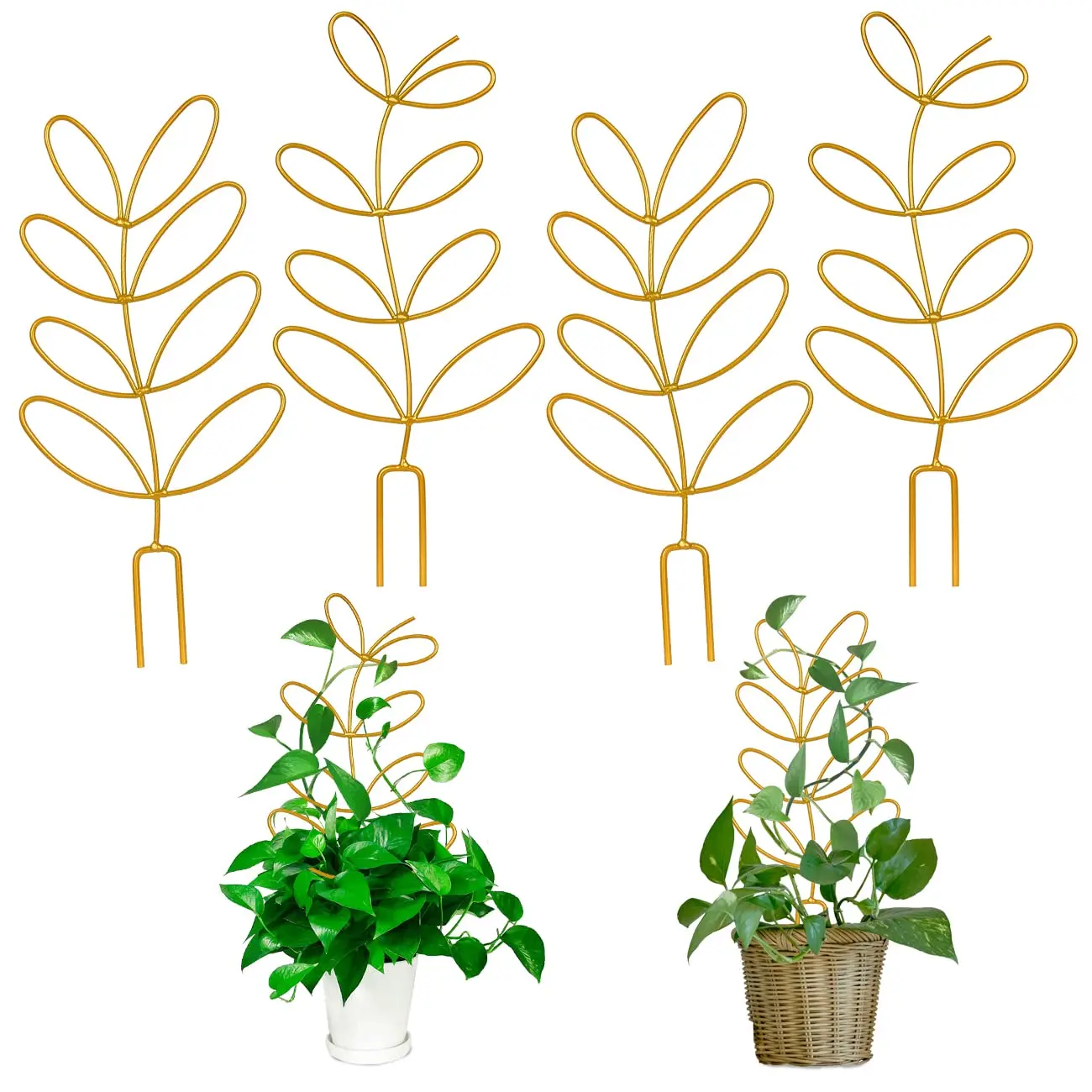 4 шт., решетки для горшечных растений, в форме листьев
4 шт., решетки для горшечных растений, в форме листьев