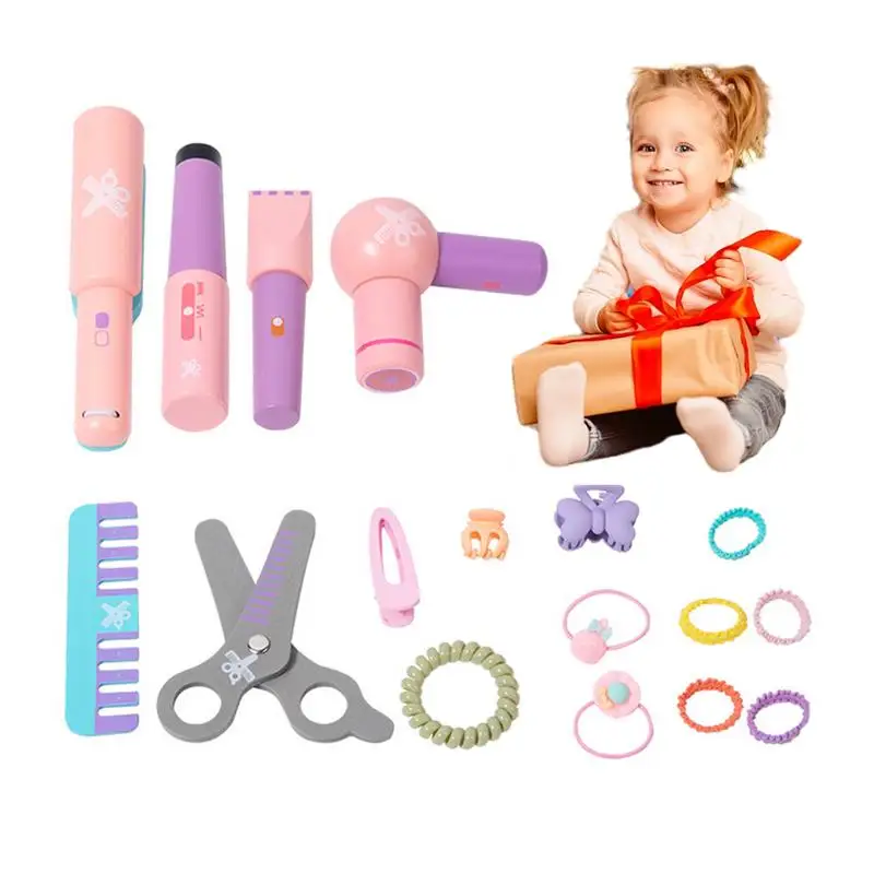 Kids Hair Salon Playset Hair Styling Pretend Play Toys For Little Girls Pre-Kindergarten Toys For Kindergarten Home Early
Kids Hair Salon Playset Hair Styling Pretend Play Toys For Little Girls Pre-Kindergarten Toys For Kindergarten Home Early