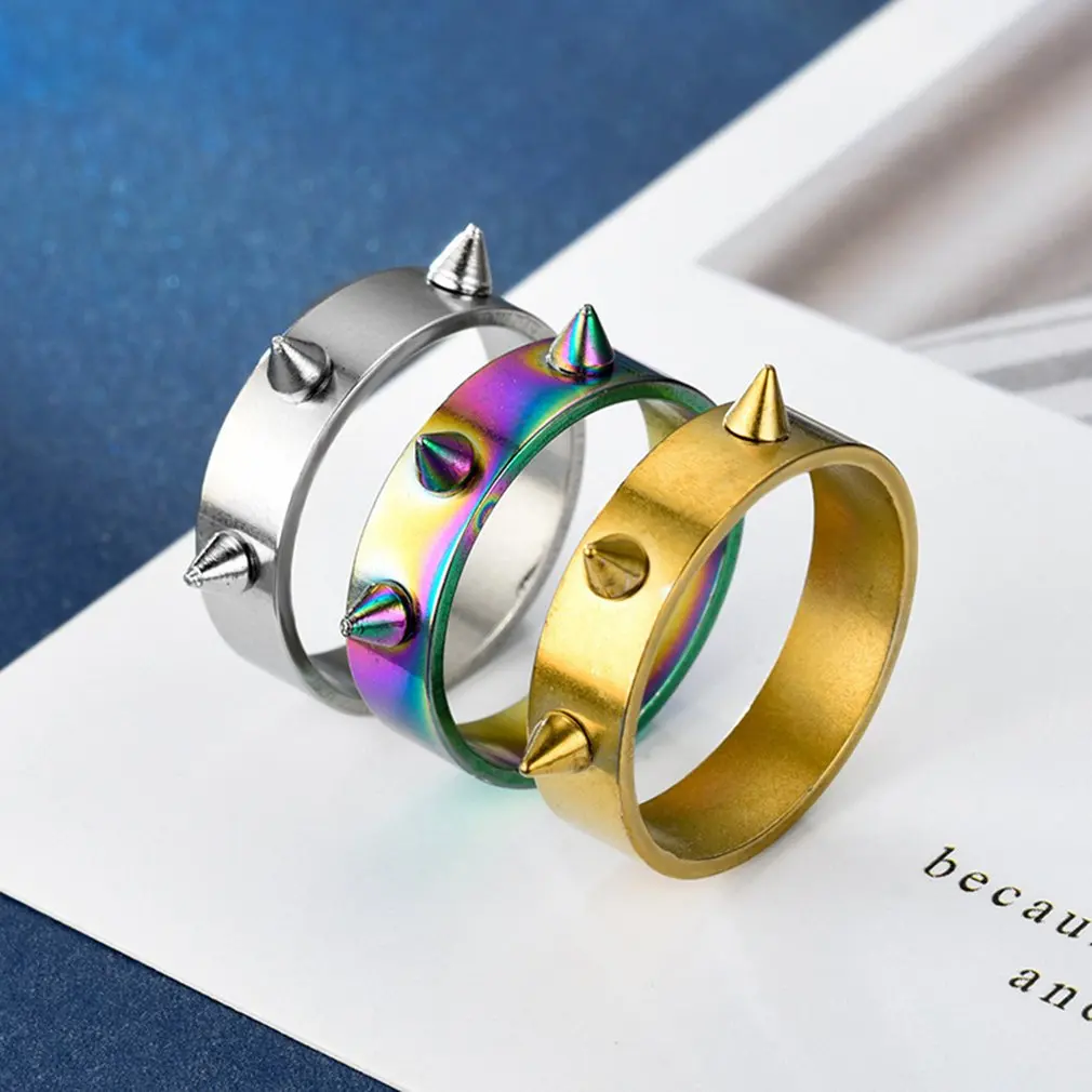 Self-defense Stainless Steel Ring Punk Style Finger Survival Outdoor Emergency Glass Breaking Punk Jewelry Protector
Self-defense Stainless Steel Ring Punk Style Finger Survival Outdoor Emergency Glass Breaking Punk Jewelry Protector