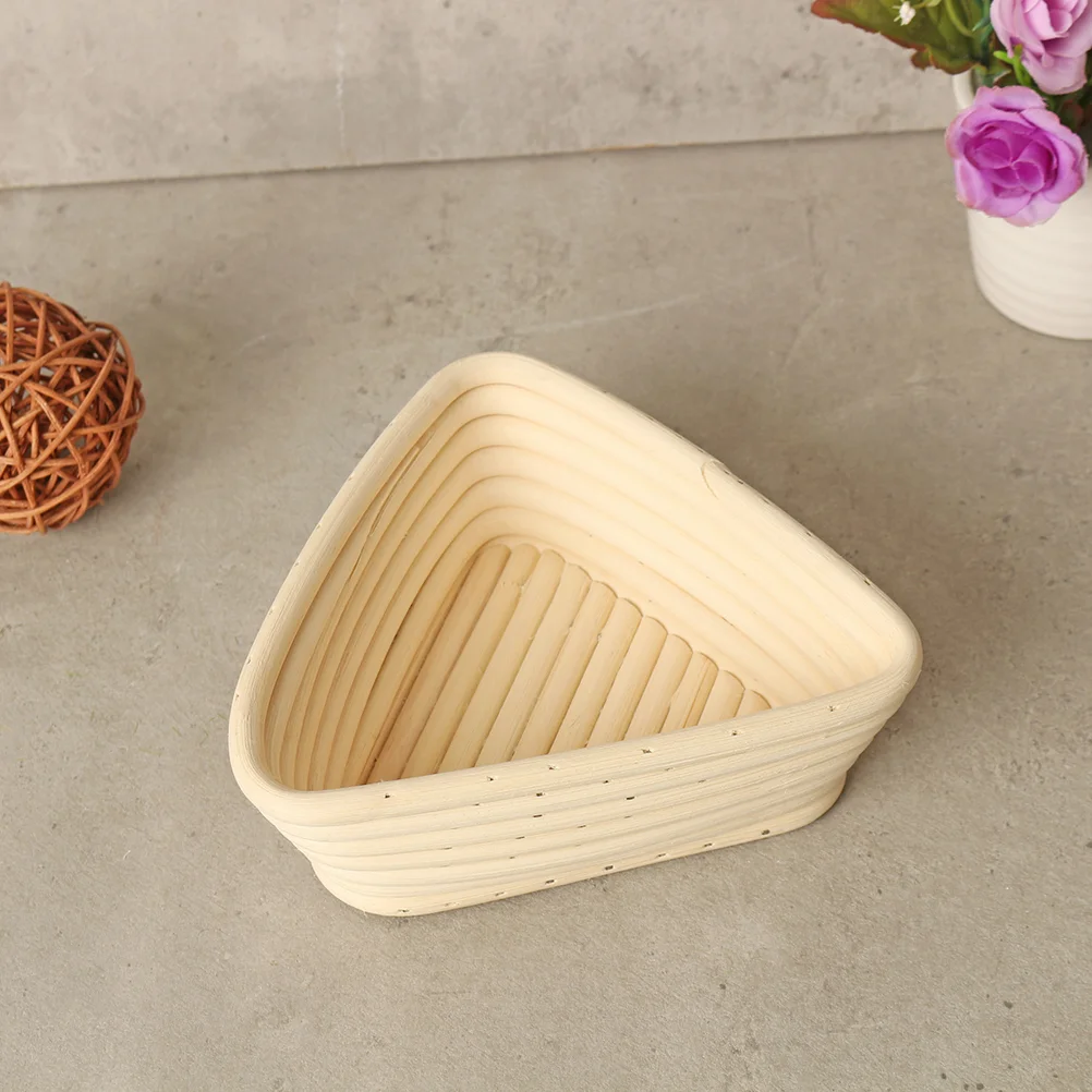 2 Pcs Baking Accessory Hand Woven Basket Triangular Bread Fermentation Wicker Hamper Tool
2 Pcs Baking Accessory Hand Woven Basket Triangular Bread Fermentation Wicker Hamper Tool