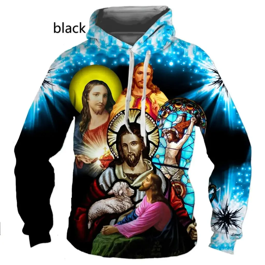 Christian God Jesus Cross Hoodie 3d print Sweatshirts Man/Woman Sweatshirt Harajuku Streetwear fashion kids hoodies men coat
Christian God Jesus Cross Hoodie 3d print Sweatshirts Man/Woman Sweatshirt Harajuku Streetwear fashion kids hoodies men coat