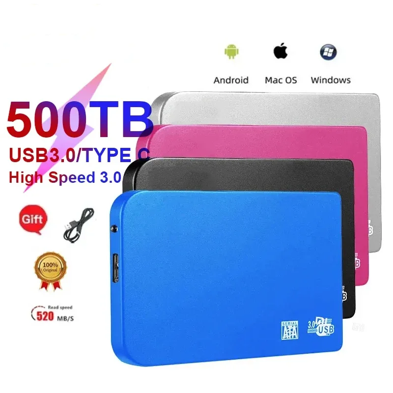 For Xiaomi High-speed 4TB 8TB 16TB SSD Portable External Solid State Hard Drive USB3.0 Interface 128TB HDD Mobile Hard Drive
For Xiaomi High-speed 4TB 8TB 16TB SSD Portable External Solid State Hard Drive USB3.0 Interface 128TB HDD Mobile Hard Drive