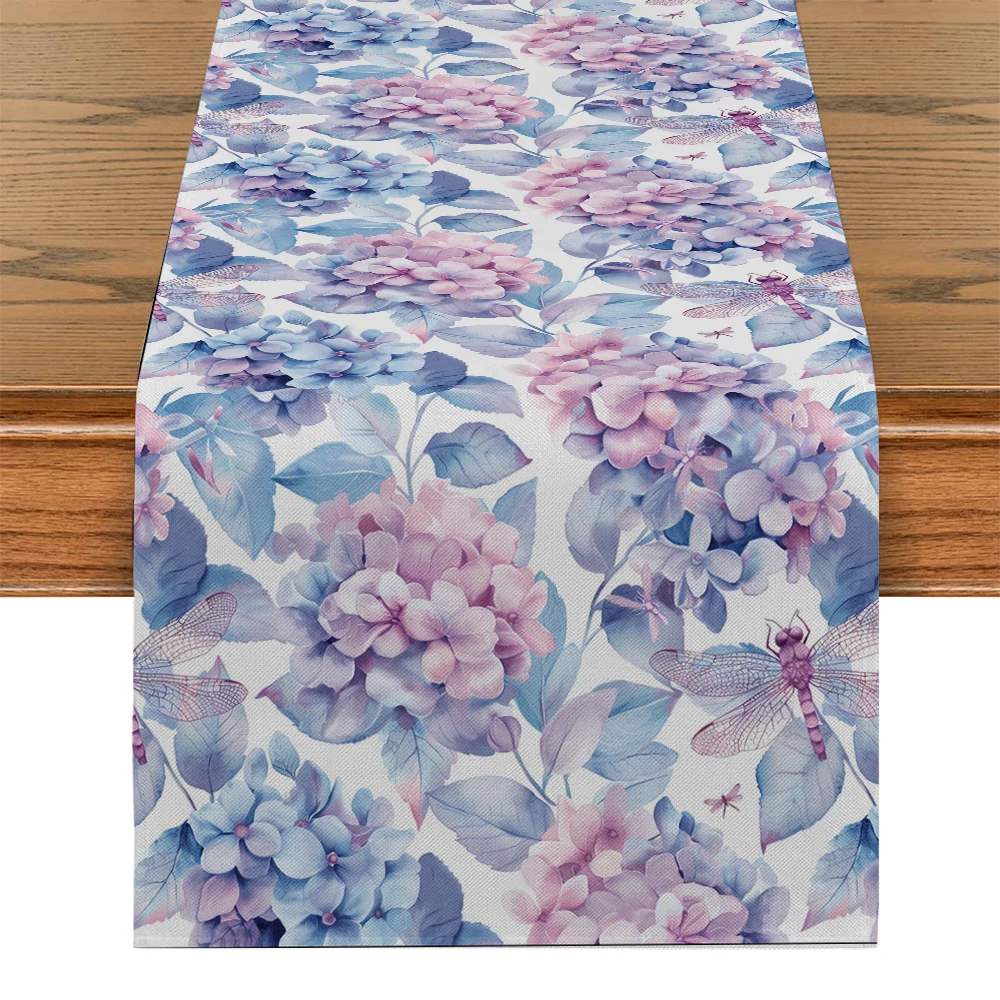 Watercolor Style Table Runner Floral Hydrangea Dragonfly Butterfly Tablecloth Suitable for Kitchen DiningRoom LivingRoom Dresser
Watercolor Style Table Runner Floral Hydrangea Dragonfly Butterfly Tablecloth Suitable for Kitchen DiningRoom LivingRoom Dresser