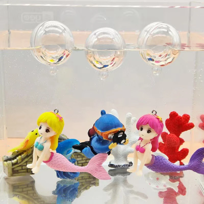 Aquariums Mermaids Decorations Floating Plastic Figurine Hand Coloring Small Accessories for All Kinds of Fish Tanks
Aquariums Mermaids Decorations Floating Plastic Figurine Hand Coloring Small Accessories for All Kinds of Fish Tanks
