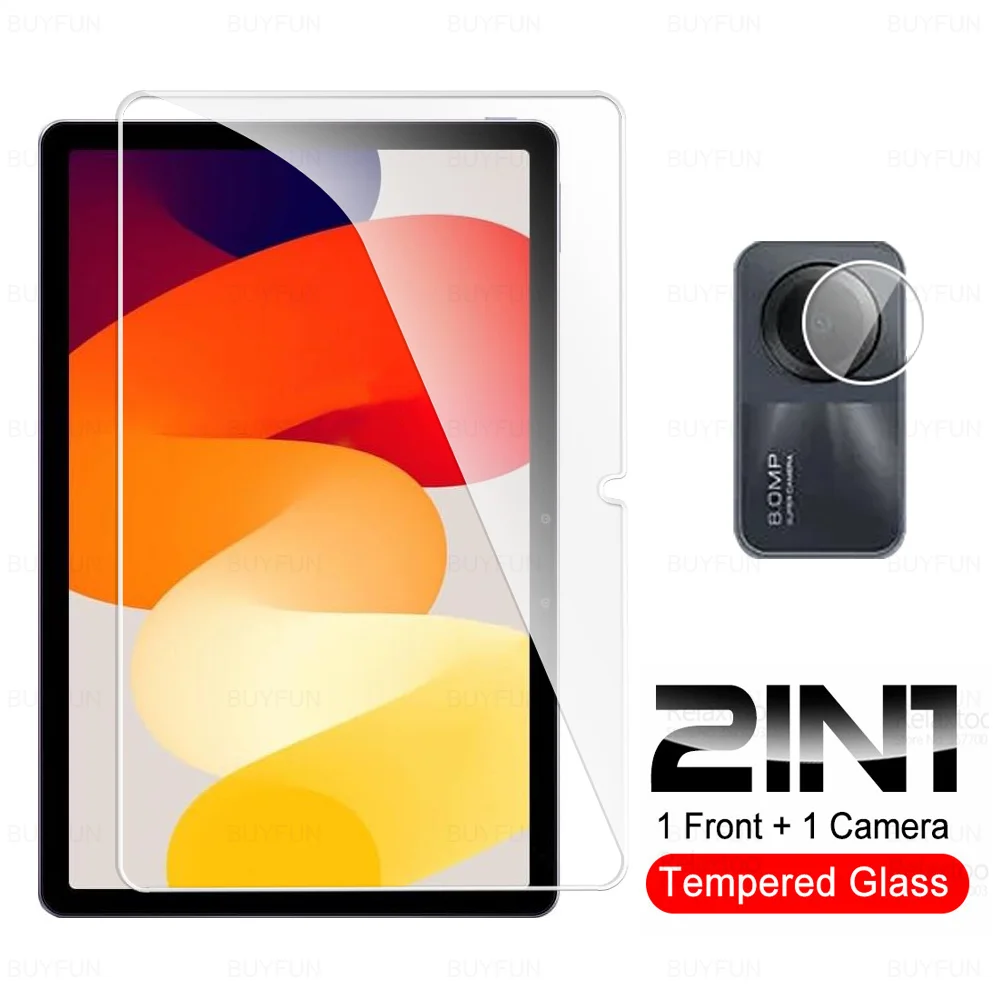 Для Xiaomi Redmi Pad SE 11 ''стекло 2 в 1 камера закаленное стекло RedmiPadSE PadSE 11 дюймов 2023 защита для экрана планшета защитные пленки
Для Xiaomi Redmi Pad SE 11 ''стекло 2 в 1 камера закаленное стекло RedmiPadSE PadSE 11 дюймов 2023 защита для экрана планшета защитные пленки