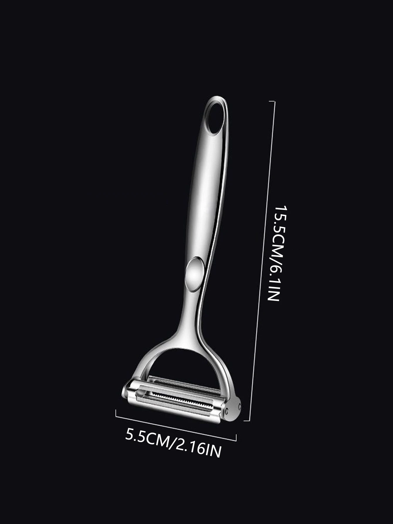 Kitchen Vegetable Peeler Stainless Steel Melon Planer Double-Head Peeler Household Multiple-Function Fruit And Vegetable Peeler Kitchen Vegetable Peeler Stainless Steel Melon Planer Double-Head Peeler Household Multiple-Function Fruit And Vegetable Peeler