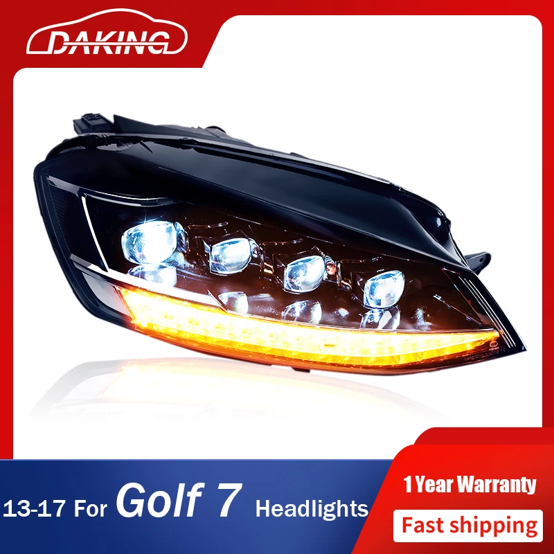 Car Styling Headlights for VW Golf 7 2013-2017 Headlight Crystal All LED DRL Matrix Dynamic Turn Signal Lamps Auto Assembly
Car Styling Headlights for VW Golf 7 2013-2017 Headlight Crystal All LED DRL Matrix Dynamic Turn Signal Lamps Auto Assembly