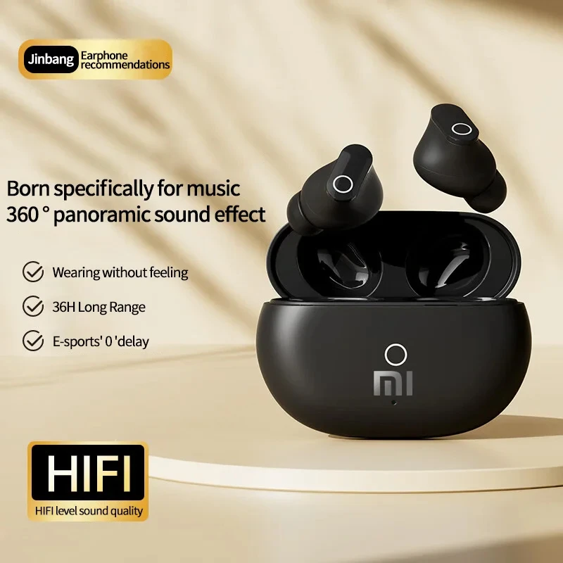 

Xiaomi Buds 4 Pro Wireless Earbuds Bluetooth Earphones Noise Reduction Headphones HiFi Stereo Sound Built-in Mic Heads Headsets