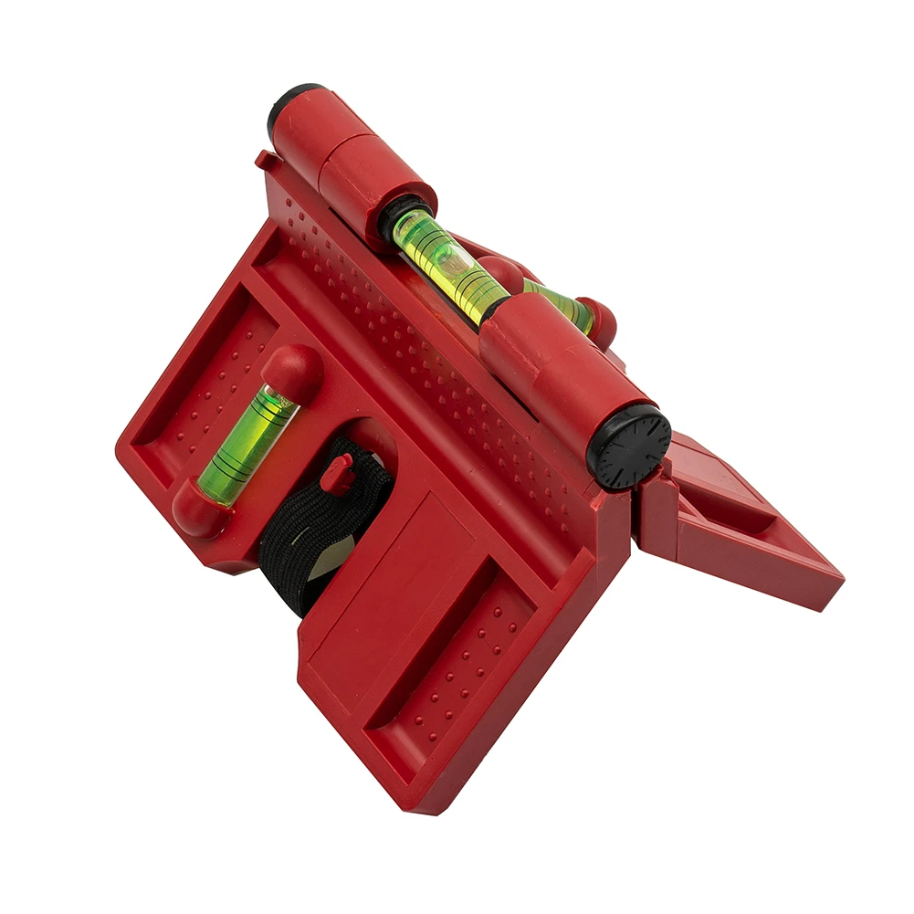 New Meter Post Fence Level Adjustable Magnetic Pipe Plastic Red Vertical With Straps 3 Vials 4 Strips 90° Angle
New Meter Post Fence Level Adjustable Magnetic Pipe Plastic Red Vertical With Straps 3 Vials 4 Strips 90° Angle