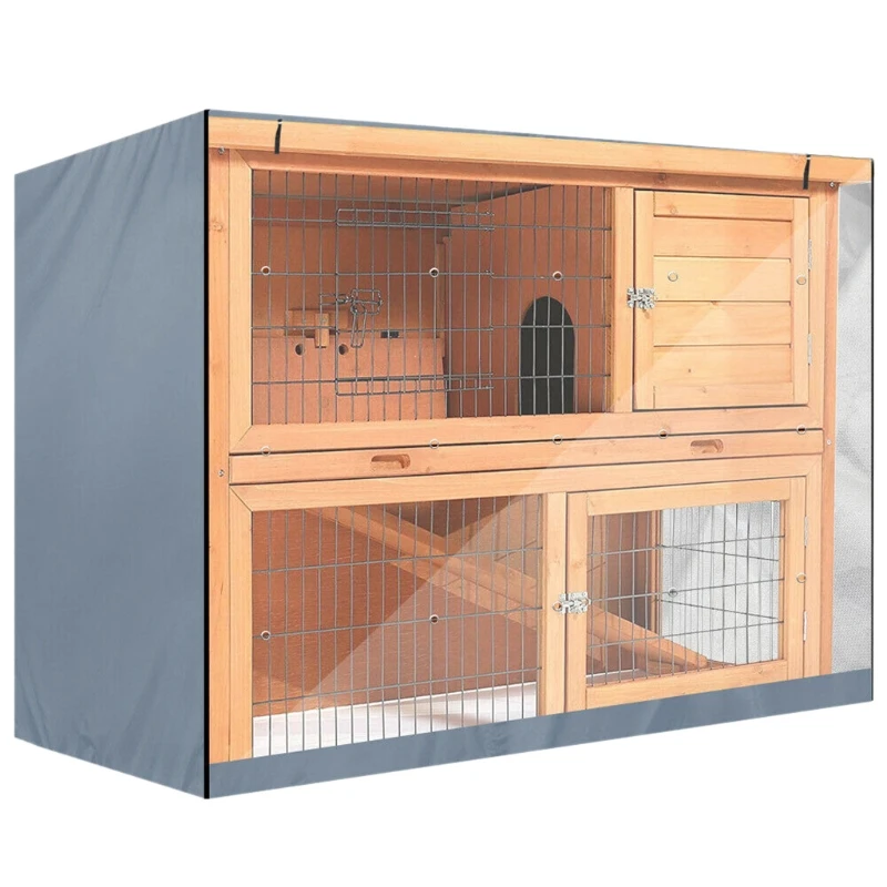 Bunny Rabbit Hutch Cover for Winter Garden Outdoor Waterproof Cage Crate Cover UV Resistant Small Animal Product Cover
Bunny Rabbit Hutch Cover for Winter Garden Outdoor Waterproof Cage Crate Cover UV Resistant Small Animal Product Cover