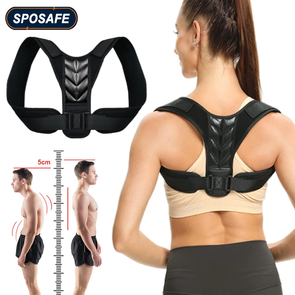 Adjustable Back Posture Corrector Body Shape Clavicle Spine Back Support Belt Posture Correction for Men Women Humpback 
Adjustable Back Posture Corrector Body Shape Clavicle Spine Back Support Belt Posture Correction for Men Women Humpback