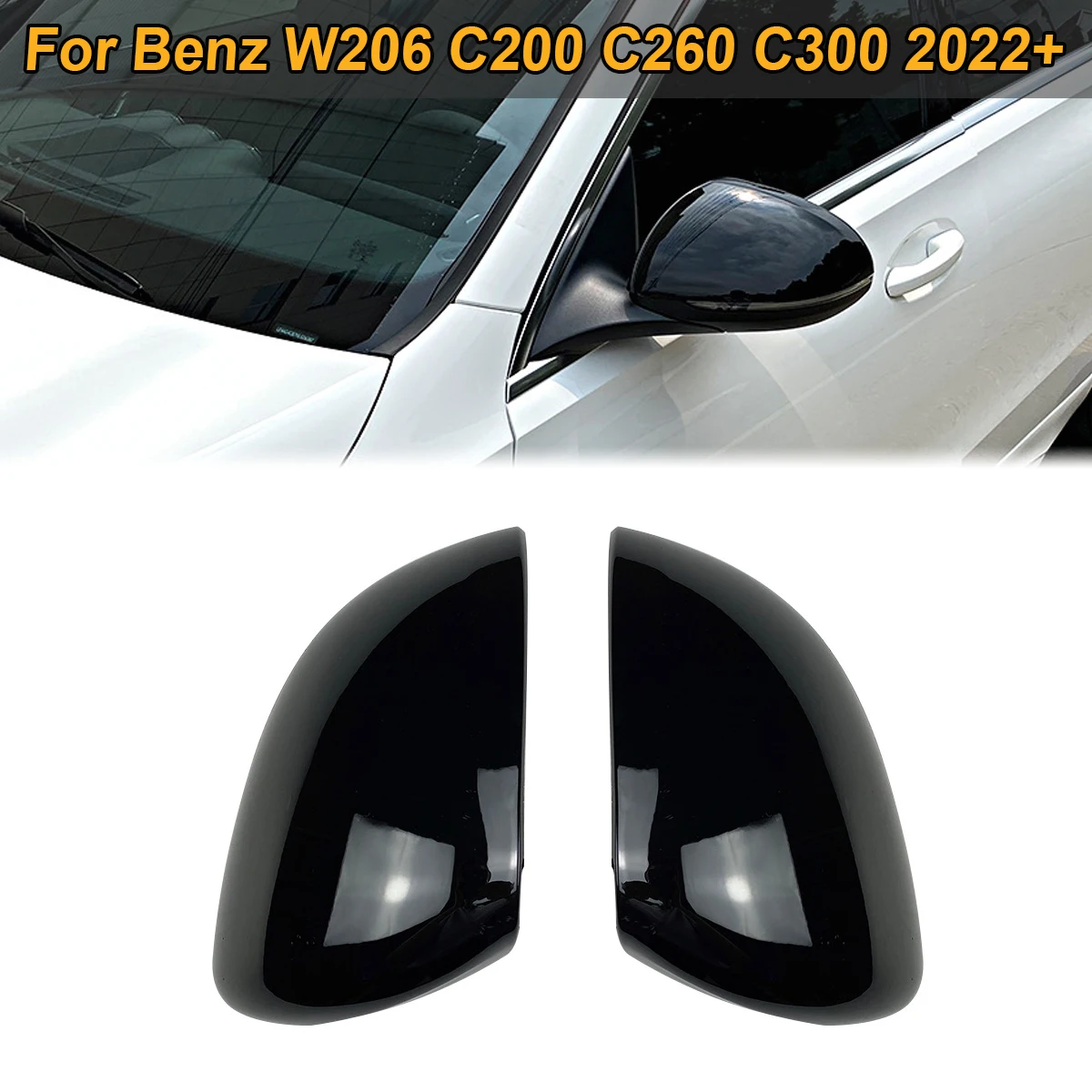 Колпачки для боковых крыльев зеркала Mercedes Benz W206 C Class C200 C260 C300 2022 +
Колпачки для боковых крыльев зеркала Mercedes Benz W206 C Class C200 C260 C300 2022 +