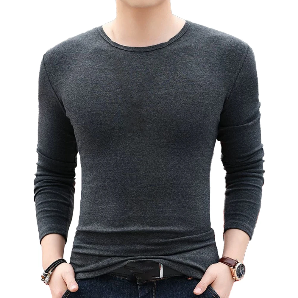 Mens Long Sleeve Muscle T Shirt Crew Neck Slim Blouse Activewear Tops Undershirt
Mens Long Sleeve Muscle T Shirt Crew Neck Slim Blouse Activewear Tops Undershirt