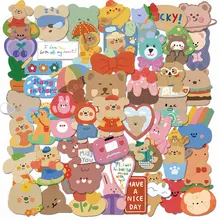 50 Not Repeat Ins Bear Girl Heart Cute Stickers Waterproof Mobile Phone Computer Kids Diy Journal Stationery Album Stickers Toy
50 Not Repeat Ins Bear Girl Heart Cute Stickers Waterproof Mobile Phone Computer Kids Diy Journal Stationery Album Stickers Toy