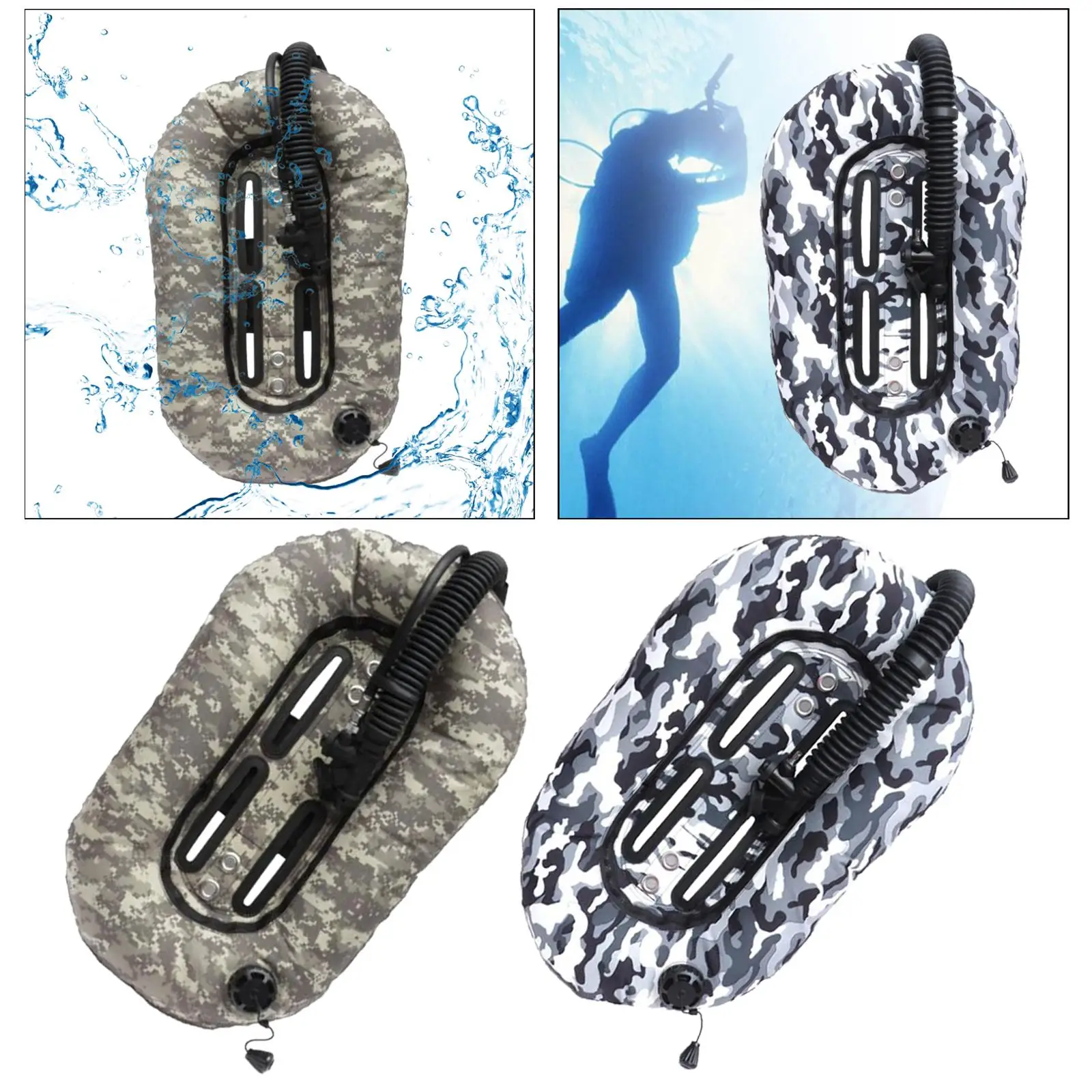 30lbs Scuba Diving Snorkeling Donut Wing Single Tank BCD Buoyancy Compensator Tech Cylinder Spearfishing Harness Equipment
30lbs Scuba Diving Snorkeling Donut Wing Single Tank BCD Buoyancy Compensator Tech Cylinder Spearfishing Harness Equipment