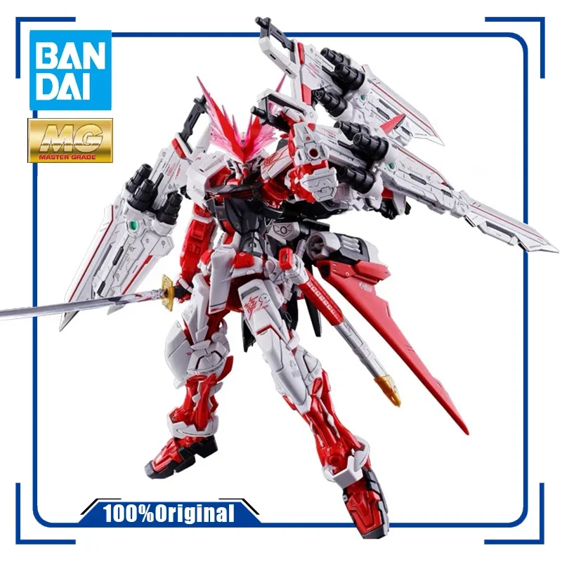 

BANDAI PB MG 1/100 MBF-P02 Gundam Astray Red Frame Red Dragon Sword of The King Action Toy Figures Christmas Gift