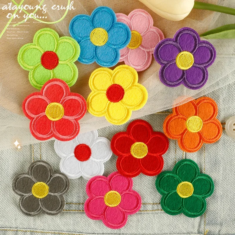 2024 New Flower Embroidery Patch Handbags Stickers DIY Embroidered Badges Thermoadhesive Iron on Patches Fabric Accessories Bag
2024 New Flower Embroidery Patch Handbags Stickers DIY Embroidered Badges Thermoadhesive Iron on Patches Fabric Accessories Bag
