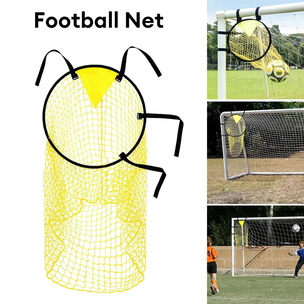 

1 Pcs Youth Football Aiming Net Football Training Shooting Target Improve Hit Net Football Net Foldable Net Football Goal Net