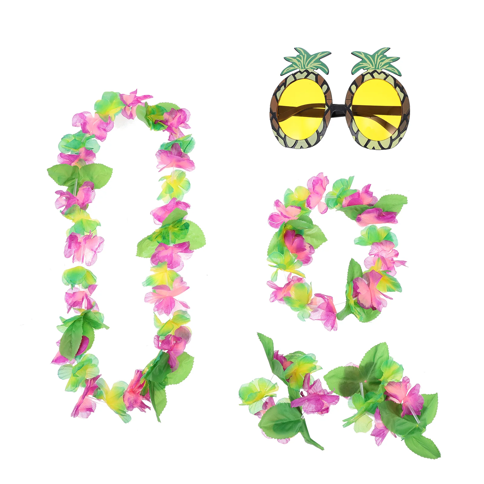 Garland Pineapple Glasses Hawaiian Wreath Beach Party Sunglasses Kids Flower Props Cloth Style Banquet Adult 
Garland Pineapple Glasses Hawaiian Wreath Beach Party Sunglasses Kids Flower Props Cloth Style Banquet Adult
