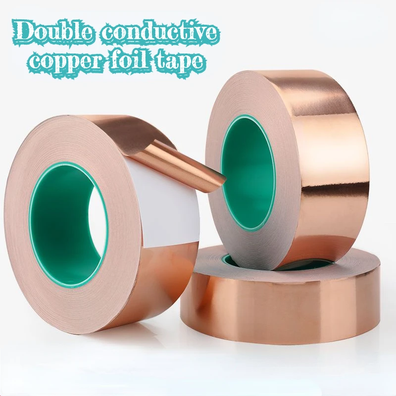 0.05-0.1mm Copper Foil Tape Pure Copper Thickened High Temperature Resistant Shielding Electromagnetic Tape Anti-radiation C5556
0.05-0.1mm Copper Foil Tape Pure Copper Thickened High Temperature Resistant Shielding Electromagnetic Tape Anti-radiation C5556