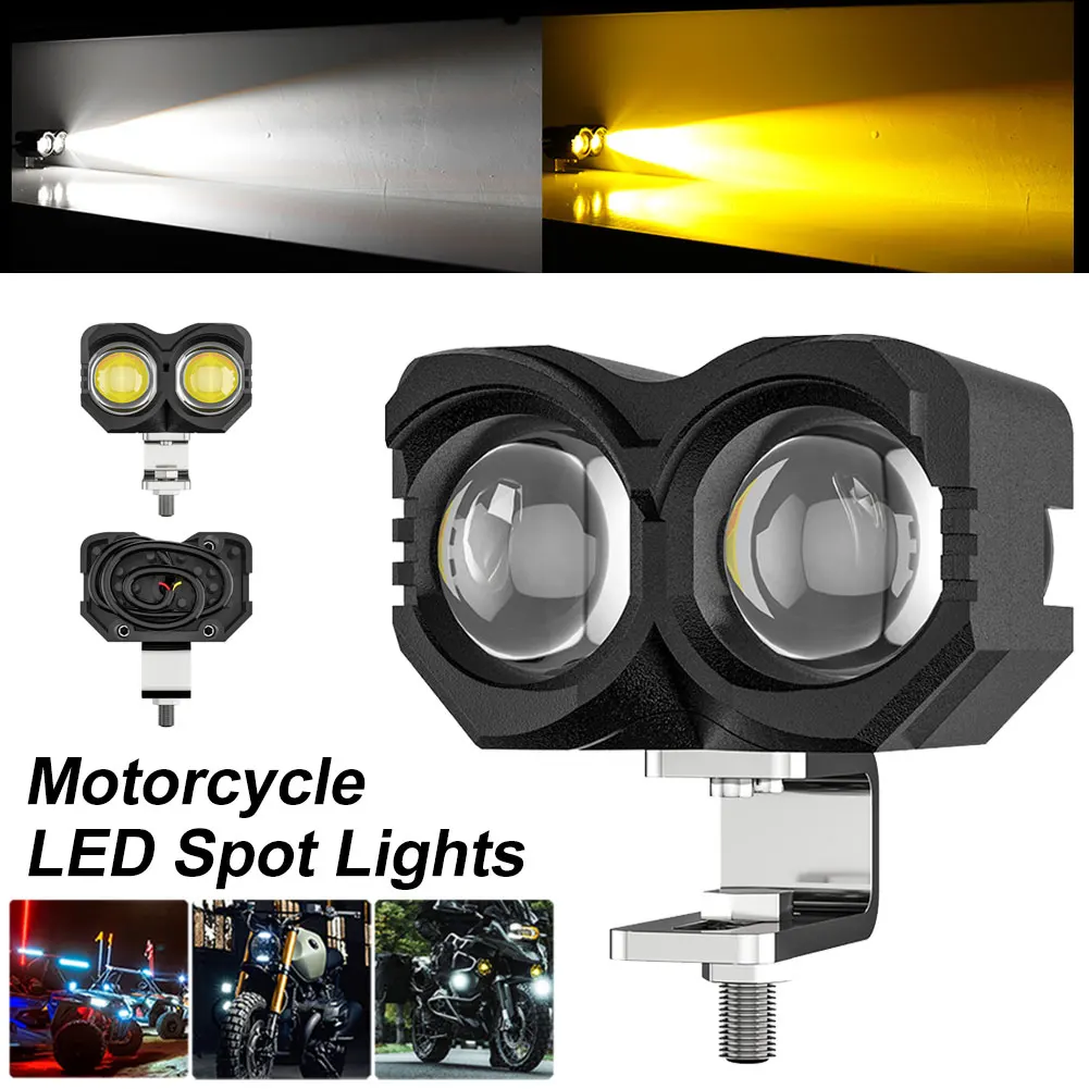 Luixxuer LED Work Head Light White Yellow 6000K Driving Light Fog Lights Car UTV Truck Off Road Motorcycle Led Spotlight 9-80V
Luixxuer LED Work Head Light White Yellow 6000K Driving Light Fog Lights Car UTV Truck Off Road Motorcycle Led Spotlight 9-80V