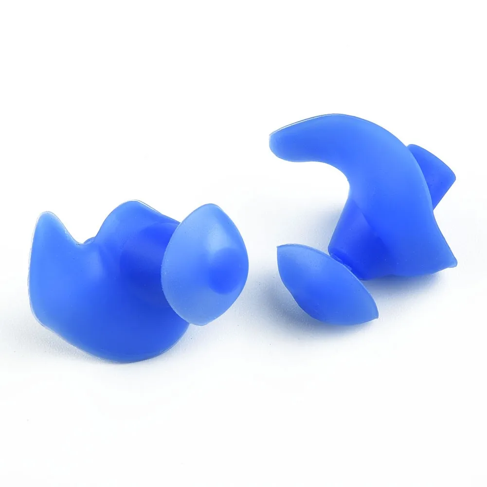 

2Pcs New Waterproof Ear Plugs Swimming Silicone Earplugs Diving Adult Ear Protector Water Sports Swimming Anti-noise Accessories