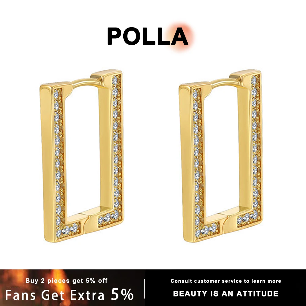 Personality Minimalist Geometric Ear Buckle Square With Zircon Earrings for Women Punk Cool Style Hoop Jewelry Gifts
Personality Minimalist Geometric Ear Buckle Square With Zircon Earrings for Women Punk Cool Style Hoop Jewelry Gifts