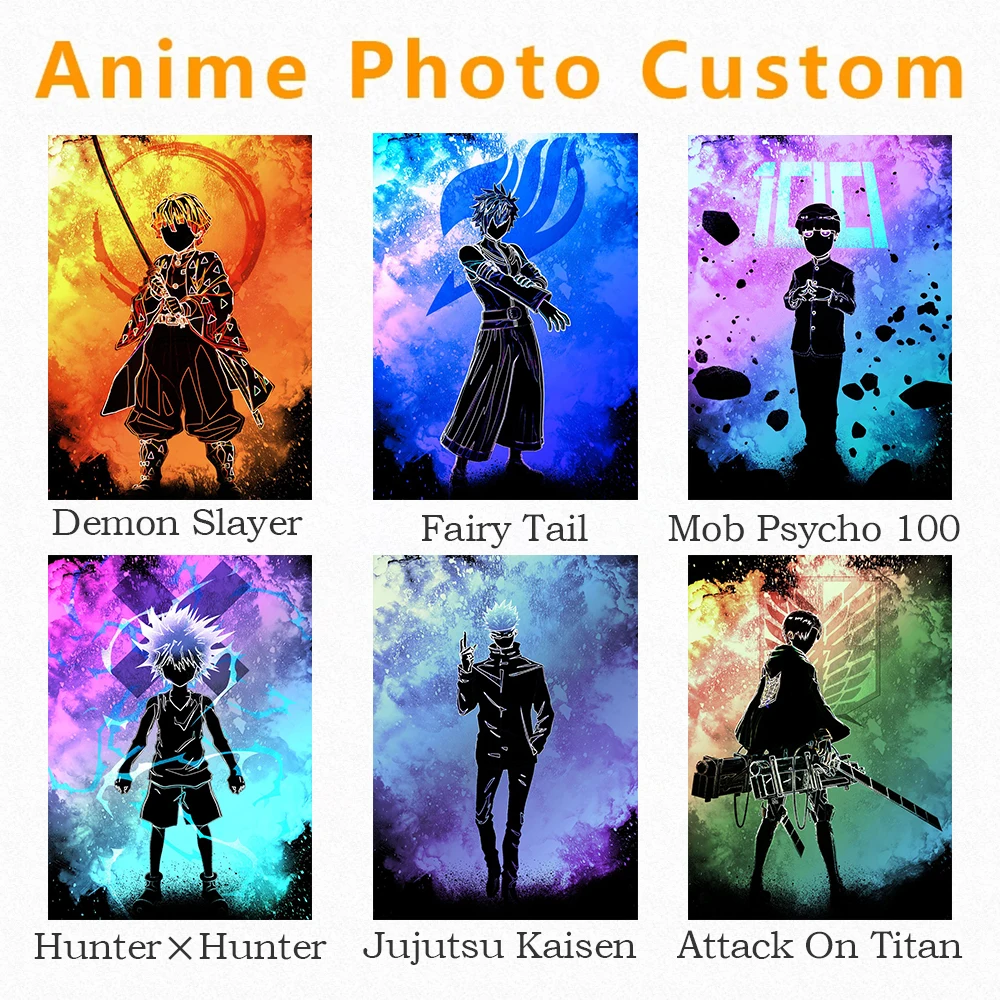Your Custom Photos Canvas Print Classic Anime Character Posters Wall Artwork Movie Painting Home Decor Game Picture Living Room
Your Custom Photos Canvas Print Classic Anime Character Posters Wall Artwork Movie Painting Home Decor Game Picture Living Room