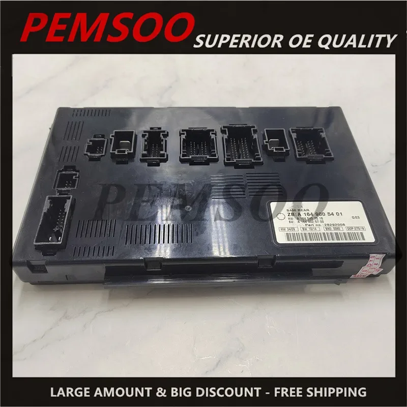 Rear Signal Acquisition SAM Control Module A1649005401 A1649005101 for Mercedes-Benz W164 X164 W251 GL320 GL350 ML320 ML350 New
Rear Signal Acquisition SAM Control Module A1649005401 A1649005101 for Mercedes-Benz W164 X164 W251 GL320 GL350 ML320 ML350 New