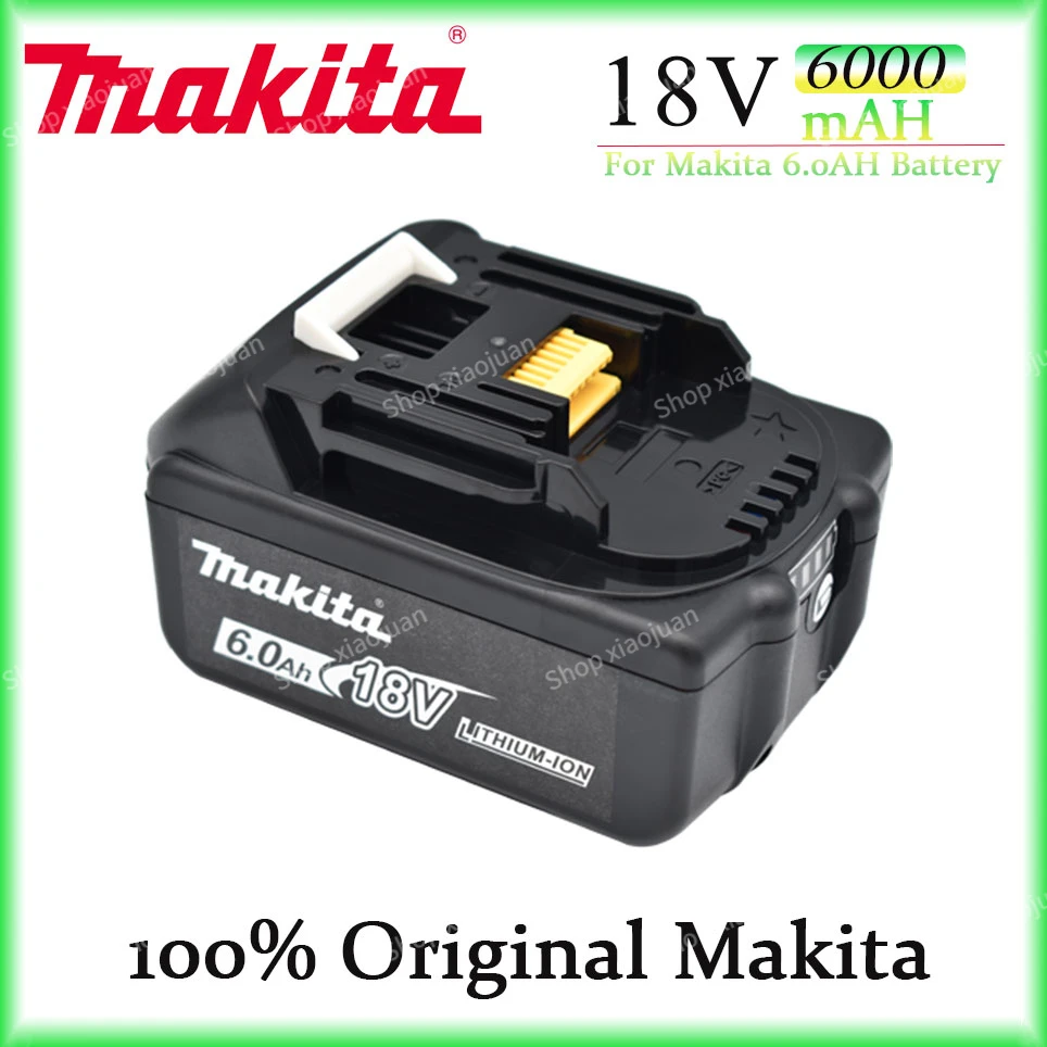 18V 6.0Ah Makita Original With LED lithium ion replacement LXT BL1860B BL1860 BL1850 Makita rechargeable power tool battery 6AH
18V 6.0Ah Makita Original With LED lithium ion replacement LXT BL1860B BL1860 BL1850 Makita rechargeable power tool battery 6AH