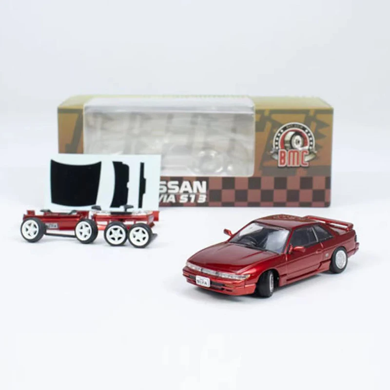 Модель автомобиля BM Creation 1:64 Silvia S13, литье под давлением, металлик, красный
Модель автомобиля BM Creation 1:64 Silvia S13, литье под давлением, металлик, красный