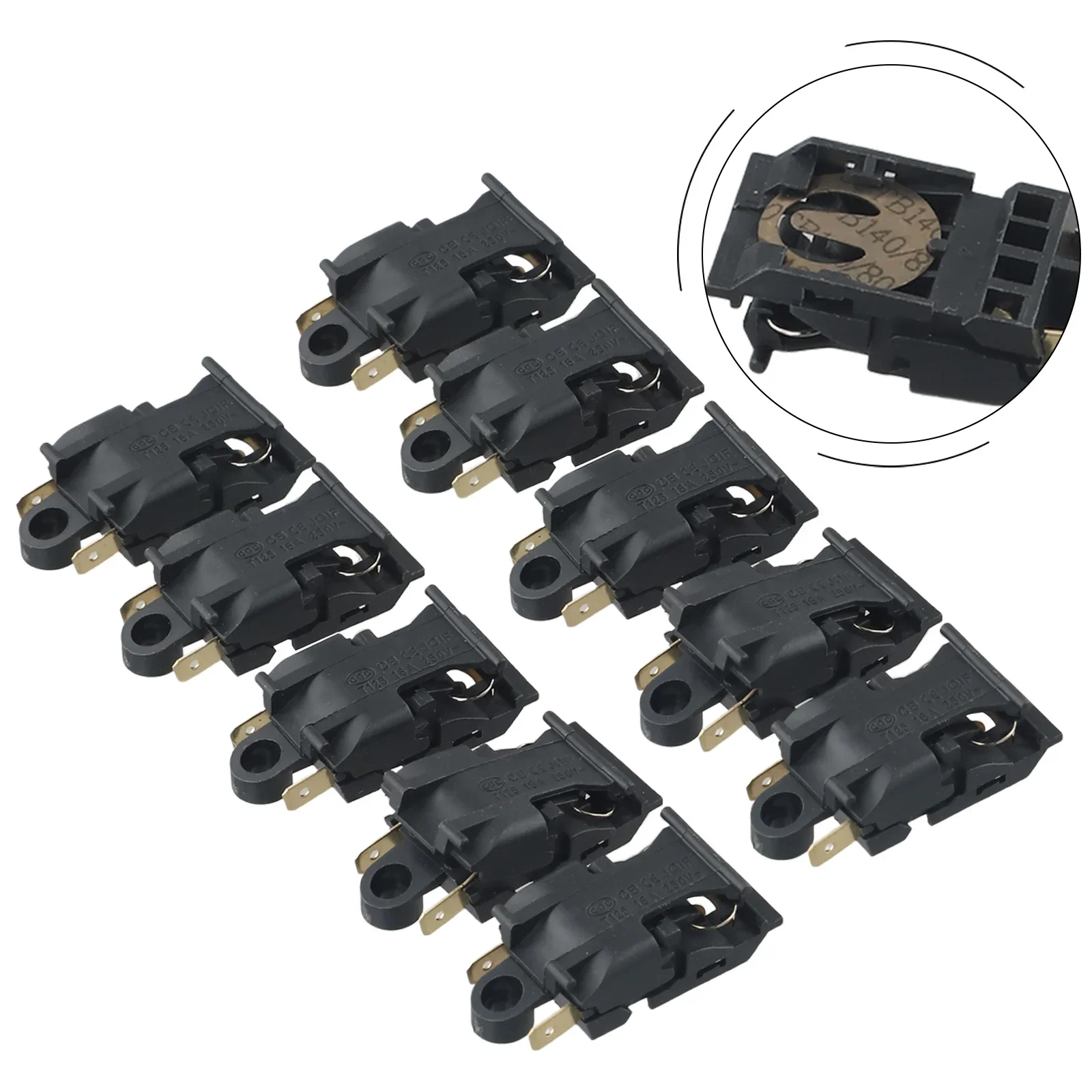 New Kettle Switch Electric 250V Voltage 4.6x2.2mm Electric Kettle Switch Temperature Control With Kettle Thermostat
New Kettle Switch Electric 250V Voltage 4.6x2.2mm Electric Kettle Switch Temperature Control With Kettle Thermostat