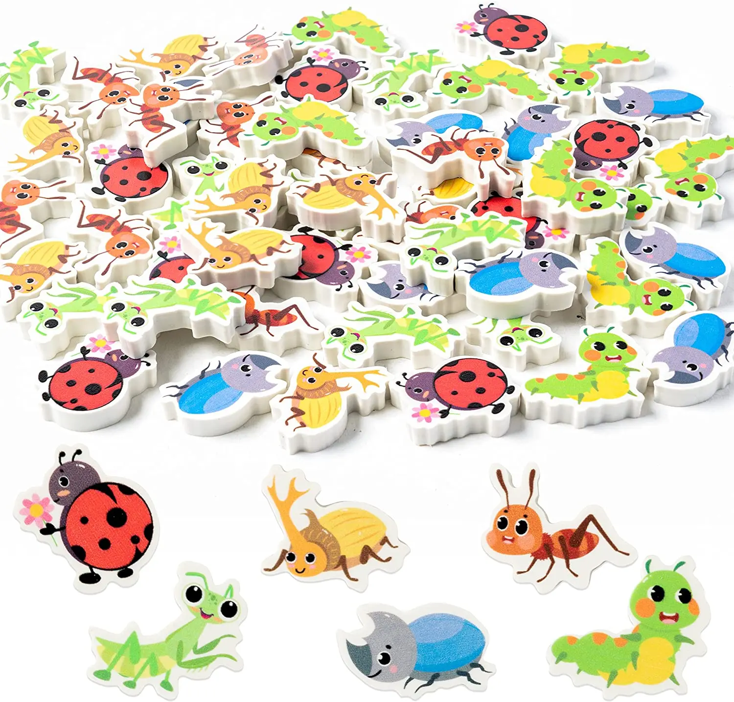 Mini Eraser For Kids Bulk Insects Assorted Novelty Pencil Cute Puzzle Erasers Desk Pet School Classroom Prizes Student Homework
Mini Eraser For Kids Bulk Insects Assorted Novelty Pencil Cute Puzzle Erasers Desk Pet School Classroom Prizes Student Homework