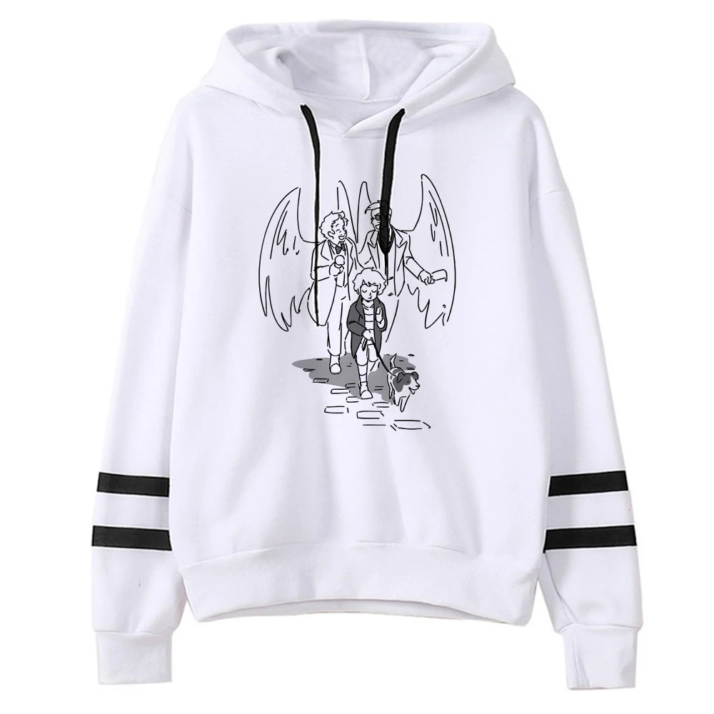Good Omens hoodies women Korean style gothic 2023 Winter clothes Hood female vintage tracksuit
Good Omens hoodies women Korean style gothic 2023 Winter clothes Hood female vintage tracksuit