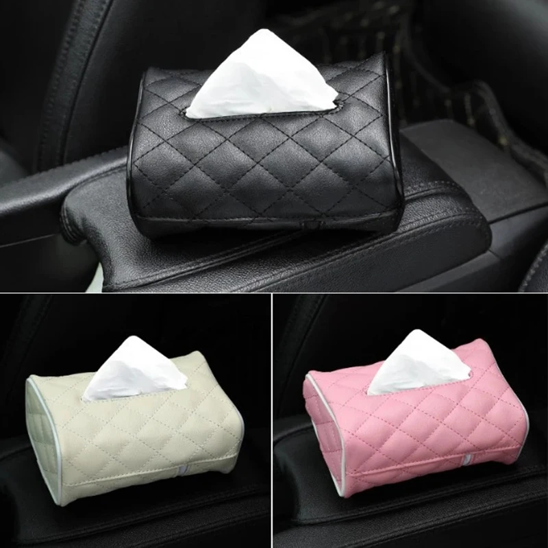 Car Tissue Box Leather Toilet Paper Holder Seat Back Tissue Box Case Napkin Container Organizer Holder Interior Car Accessories
Car Tissue Box Leather Toilet Paper Holder Seat Back Tissue Box Case Napkin Container Organizer Holder Interior Car Accessories