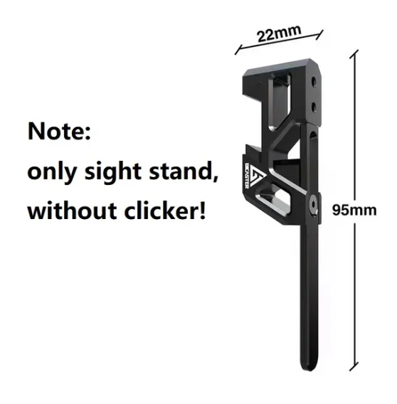 BICASTER Archery G1 Sight Stand Clicker Bracket Recurve Bow Arrow Signal Clicker Shooting Hunting Accessories
BICASTER Archery G1 Sight Stand Clicker Bracket Recurve Bow Arrow Signal Clicker Shooting Hunting Accessories