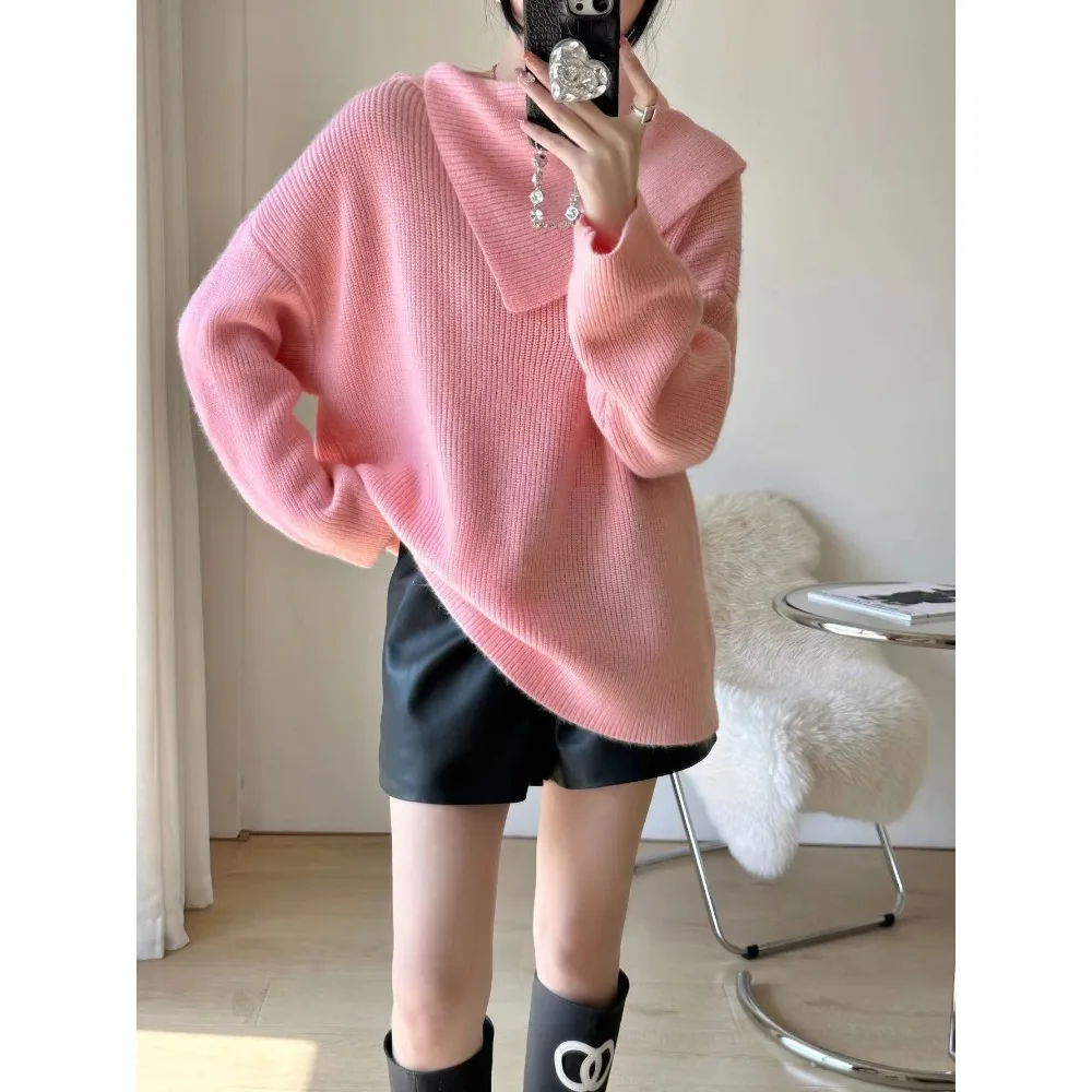 New sweater women's autumn and winter sweater women's integrated scarf slim lazy wind knit cardigan
New sweater women's autumn and winter sweater women's integrated scarf slim lazy wind knit cardigan