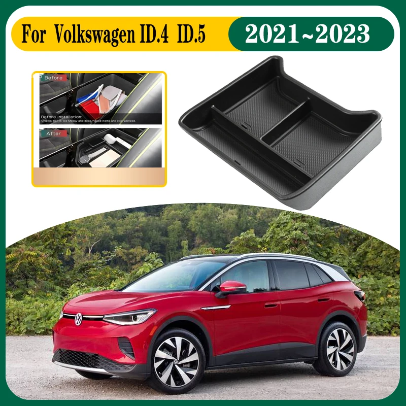 Car Storage Box For Volkswagen VW ID.4 ID.5 ID4 ID5 Pro Crozz GTX 2021 2022 2023 Central Console Armrest Storage Bag Accessories
Car Storage Box For Volkswagen VW ID.4 ID.5 ID4 ID5 Pro Crozz GTX 2021 2022 2023 Central Console Armrest Storage Bag Accessories