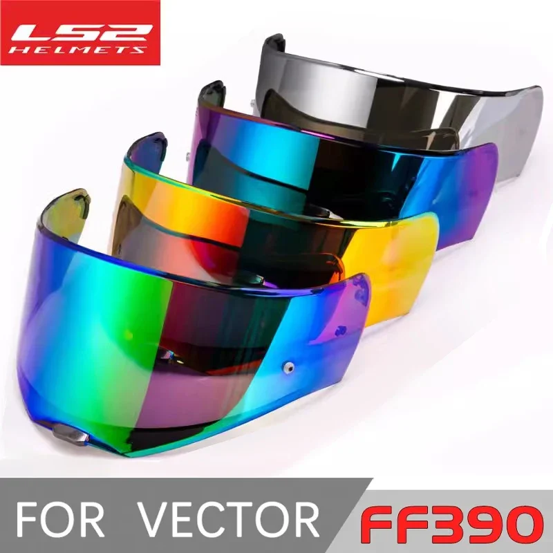 

LS2 FF390 Breaker full face helmet lens extra helmet visor with Anti-fog film holes only for LS2 FF390 motorcycle helmets