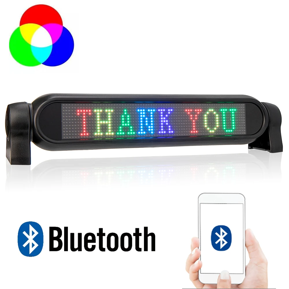 12 В полноцветный СВЕТОДИОДНЫЙ Автомобильный знак сообщений Bluetooth совместимый Смартфон быстрая программируемая для автомобильных окон, такси, магазина
12 В полноцветный СВЕТОДИОДНЫЙ Автомобильный знак сообщений Bluetooth совместимый Смартфон быстрая программируемая для автомобильных окон, такси, магазина