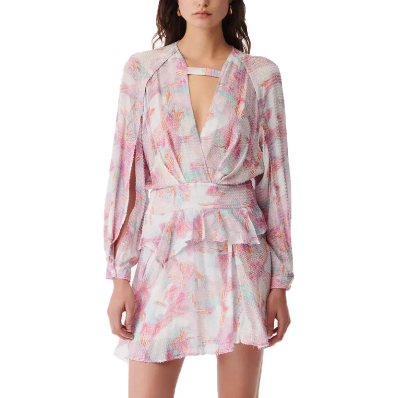 VII Summer 2024 New Arrivals Printed V-neck Neckline And Waistband Women Dress Female Clothing Cheap Dresses With Free Shipping
VII Summer 2024 New Arrivals Printed V-neck Neckline And Waistband Women Dress Female Clothing Cheap Dresses With Free Shipping