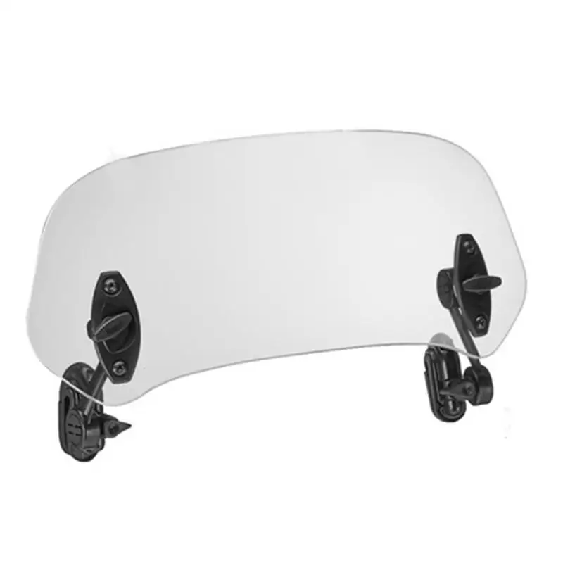 Motorcycle Windshield Extension Adjustable Spoiler Clamp-On Windscreen Deflector Adjustable Clip-On Raised Windscreen Extender
Motorcycle Windshield Extension Adjustable Spoiler Clamp-On Windscreen Deflector Adjustable Clip-On Raised Windscreen Extender