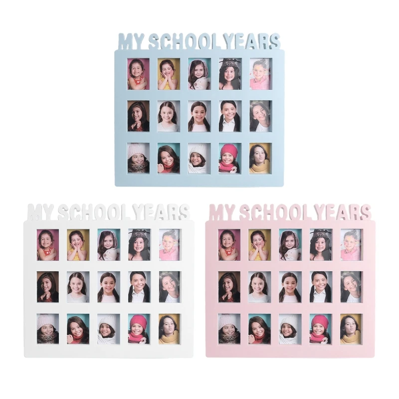 Рамка для детского кампуса, школьный фотомомент, ученический памятный подарок, 15 фотографий
Рамка для детского кампуса, школьный фотомомент, ученический памятный подарок, 15 фотографий