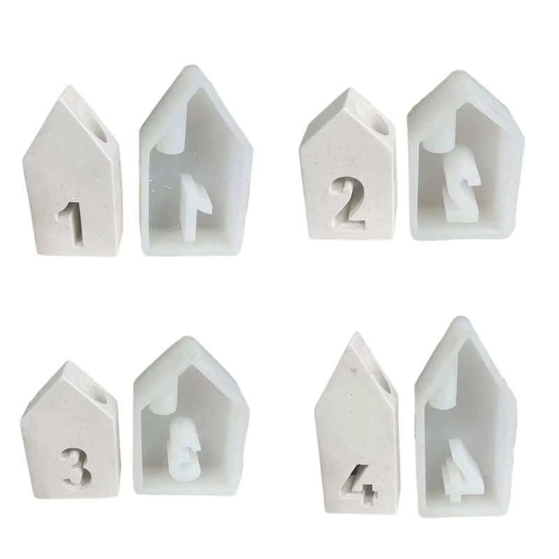 House Shaped Holder Molds, House Candlestick Molds for Candle Holder Gypsum Decorations Christmas Gift Drop shipping
House Shaped Holder Molds, House Candlestick Molds for Candle Holder Gypsum Decorations Christmas Gift Drop shipping