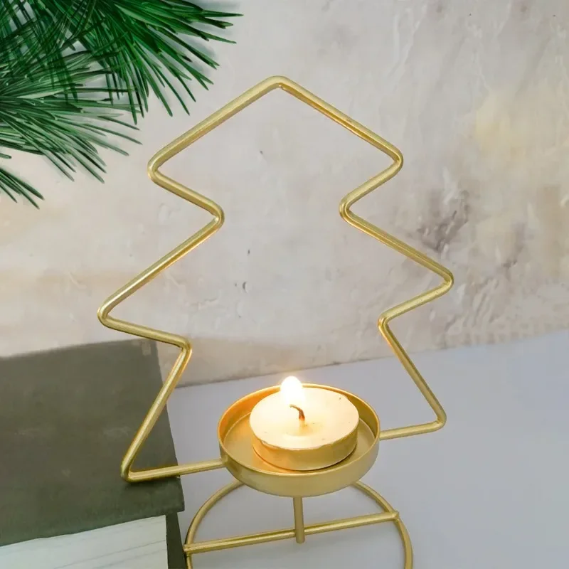 Christmas Decoration for Home Iron Xmas Tree Creative Elk Metal Candle Holder Candlestick Table Decoration Ornaments
Christmas Decoration for Home Iron Xmas Tree Creative Elk Metal Candle Holder Candlestick Table Decoration Ornaments
