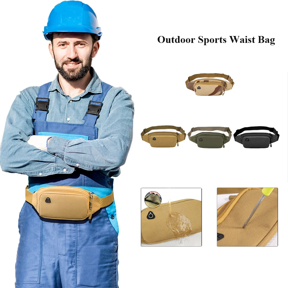 Men'S Outdoor Sports Waist Bag Waterproof Non-Slip Breathable Wear-Resistant Large Capacity Fanny Pack Climbing Hiking Zip Pouch
Men'S Outdoor Sports Waist Bag Waterproof Non-Slip Breathable Wear-Resistant Large Capacity Fanny Pack Climbing Hiking Zip Pouch
