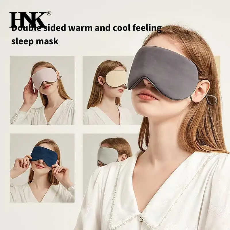Sleeping Eye Mask Korean Style Ice Silk Warm And Cool Dual Use Adjustable Travel Light Blocking Breathable Eye Mask
Sleeping Eye Mask Korean Style Ice Silk Warm And Cool Dual Use Adjustable Travel Light Blocking Breathable Eye Mask