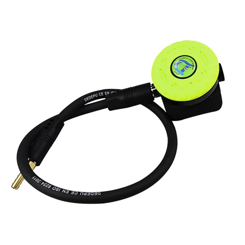 DEDEPU 1 Set Diving Breathing Regulator Diving Secondary Head Breathing Valve Diving Respirator Green
DEDEPU 1 Set Diving Breathing Regulator Diving Secondary Head Breathing Valve Diving Respirator Green