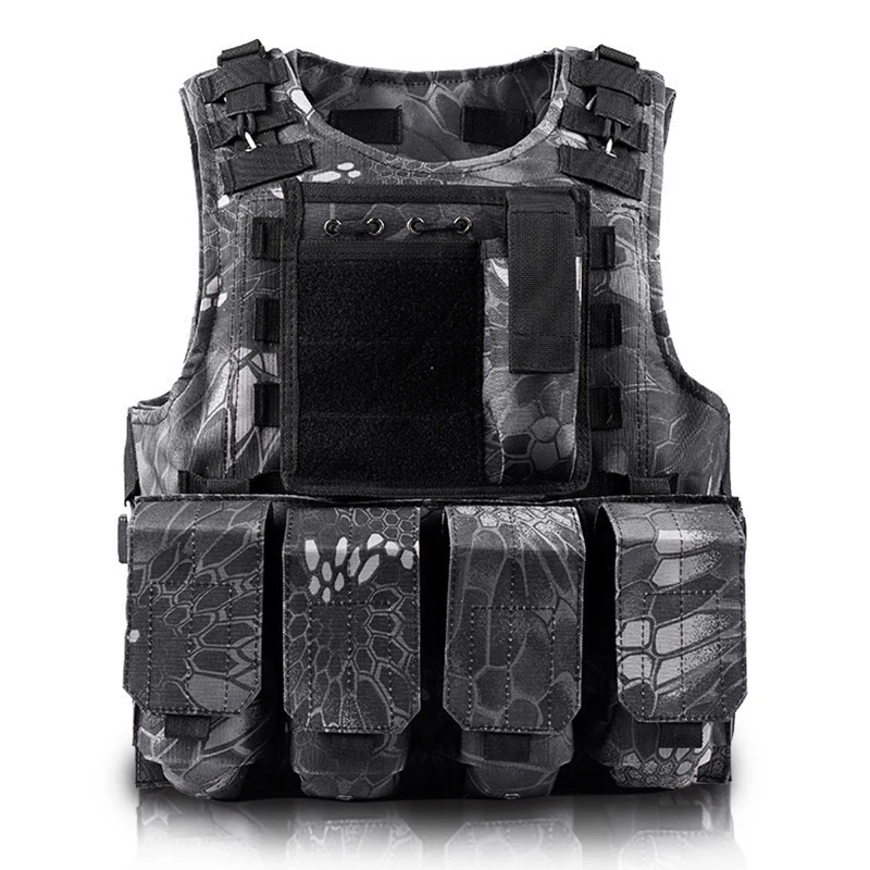 

Tactical Molle Vest Military Gear Army Combat Training Assault Plate Carrier Outdoor Hunting Airsoft Sport Protection Vests